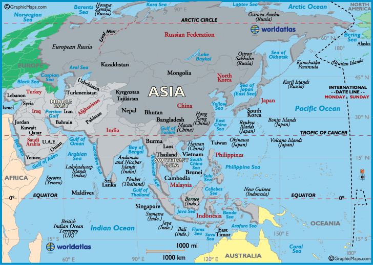 Asia Map
